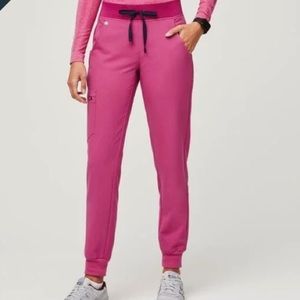 Electric Orchid Zamora High Waisted Jogger Scrubs Size Medium